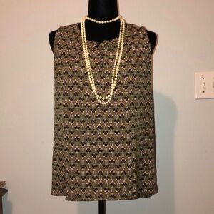 EUC Ann Taylor Petites Tank Blouse
